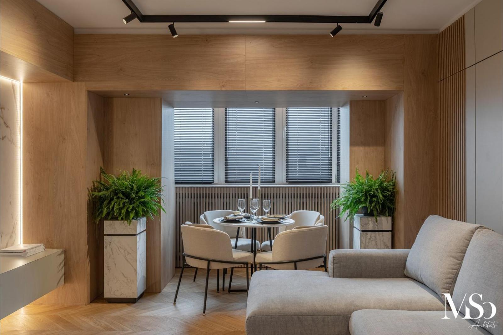 Designer's Delight: Modern 1br Near Center Appartamento