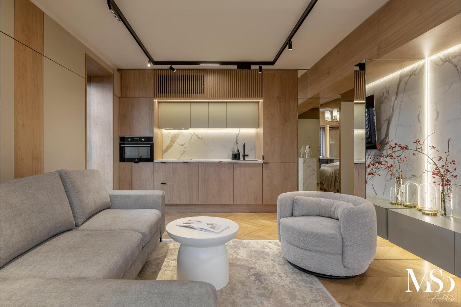 Designer's Delight: Modern 1br Near Center Appartamento Bucarest